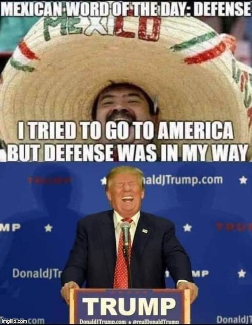 word of the day | image tagged in mexican,mexican word of the day,donald trump | made w/ Imgflip meme maker