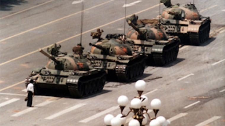 Tank Man Blank Meme Template