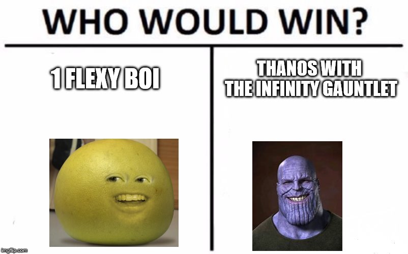 Who Would Win? Meme - Imgflip