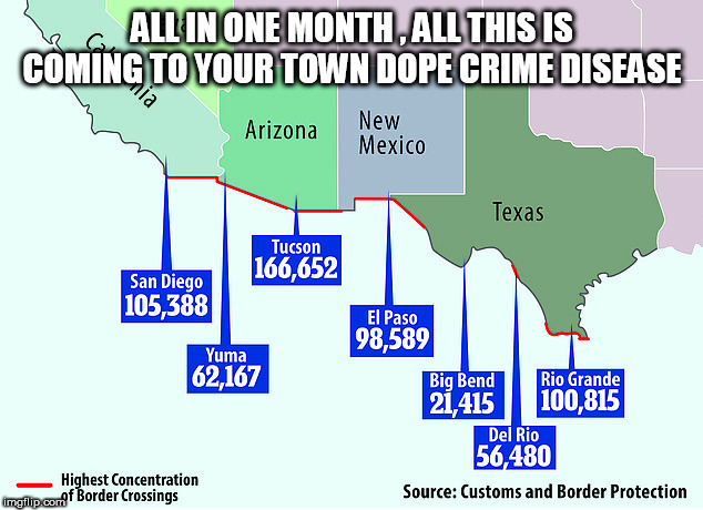 invasion | ALL IN ONE MONTH , ALL THIS IS COMING TO YOUR TOWN DOPE CRIME DISEASE | image tagged in invasion | made w/ Imgflip meme maker