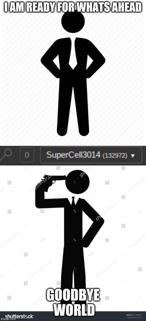 Stickman vs Loser Blank Template - Imgflip