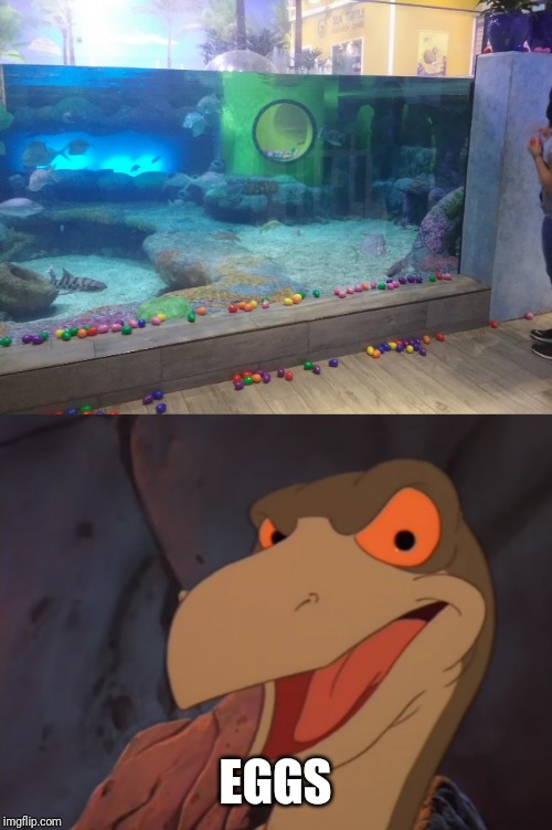 EGGS | EGGS | image tagged in eggs,easter,memes,land before time,funny,easter eggs | made w/ Imgflip meme maker