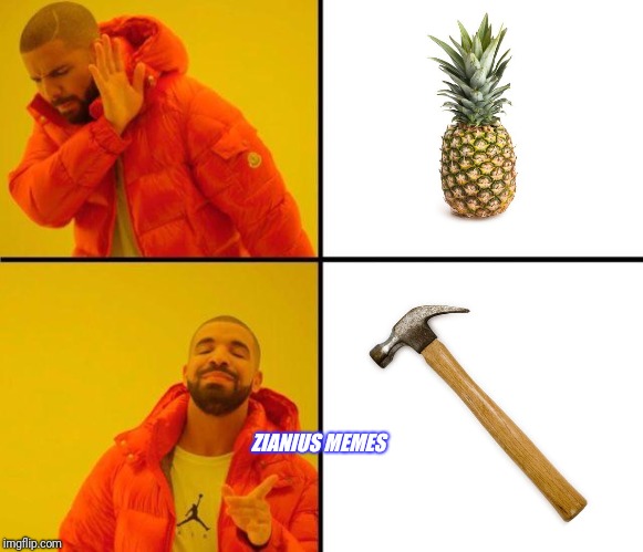 drake meme | ZIANIUS MEMES | image tagged in drake meme | made w/ Imgflip meme maker