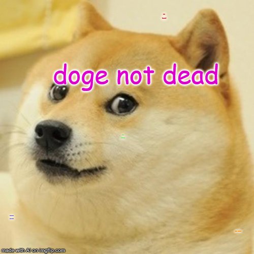 Doge | no beat; doge not dead; so much die; no more weekend; so wow | image tagged in memes,doge | made w/ Imgflip meme maker