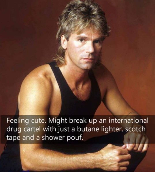 MacGyver Blank Meme Template