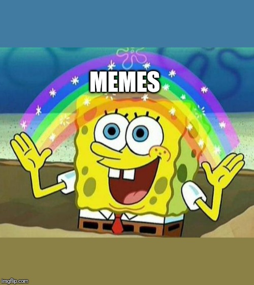 spongebob rainbow Memes - Imgflip