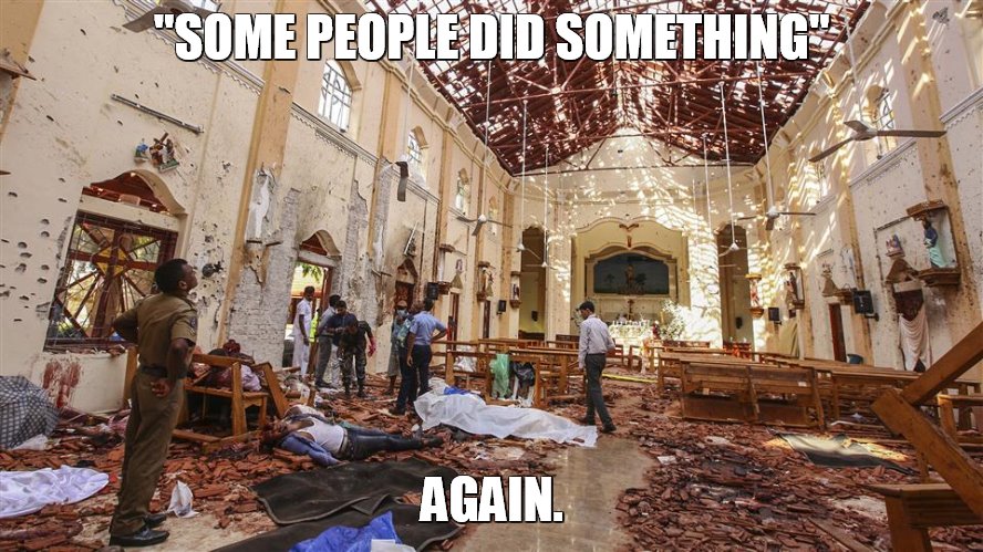 "SOME PEOPLE DID SOMETHING"; AGAIN. | image tagged in politics | made w/ Imgflip meme maker