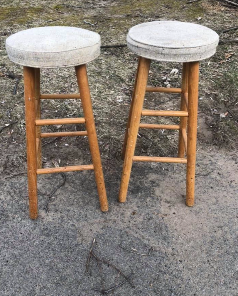 2 stools Blank Meme Template