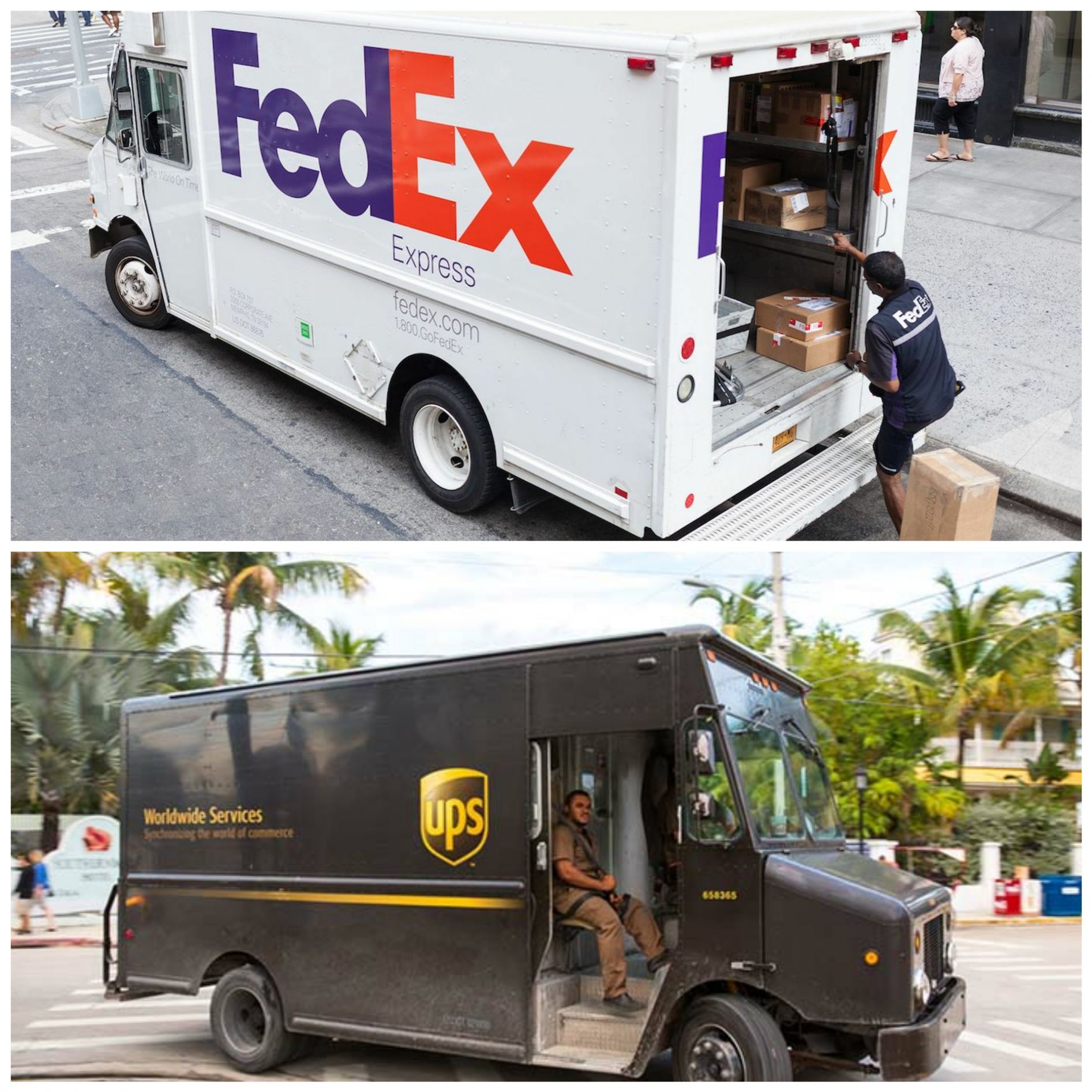 High Quality FedEx UPS Blank Meme Template