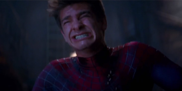 High Quality Andrew Garfield crying Blank Meme Template