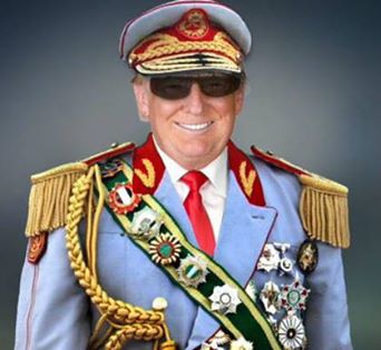 Generalissimo Trump of the Banana Republic Blank Meme Template
