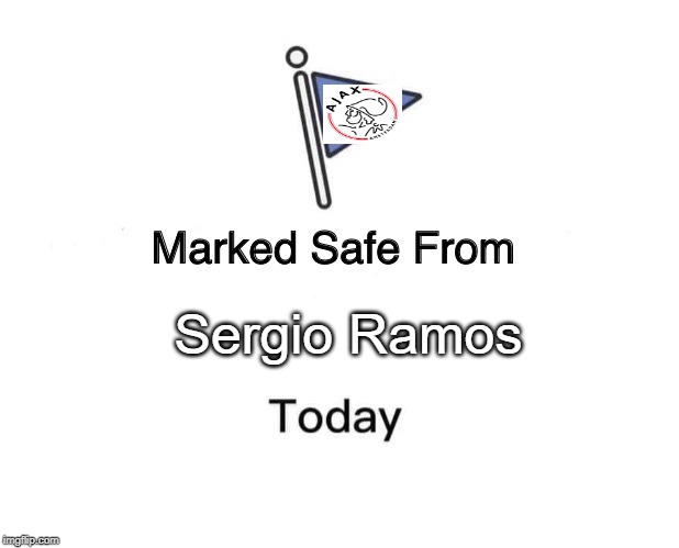 Marked Safe From |  Sergio Ramos | image tagged in memes,marked safe from | made w/ Imgflip meme maker