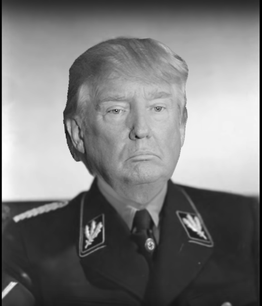 High Quality Nazi Trump Blank Meme Template