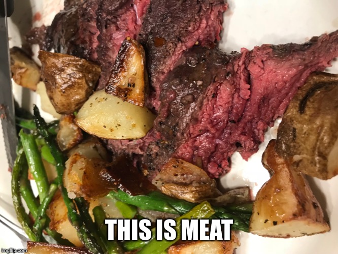 THIS IS MEAT | made w/ Imgflip meme maker
