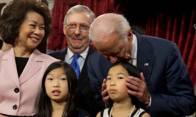 High Quality Biden smells presidencies Blank Meme Template