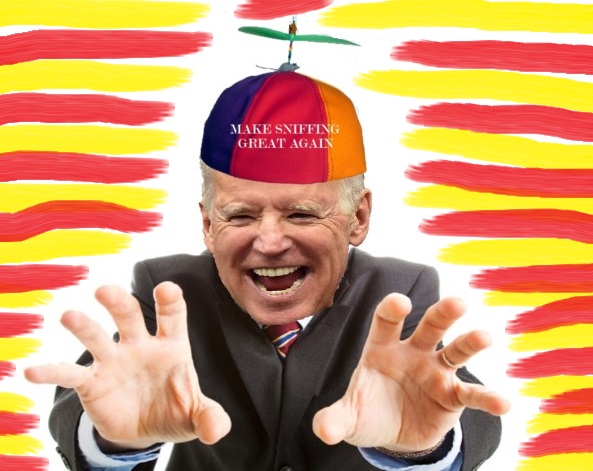 Creepy Joe Biden Blank Meme Template