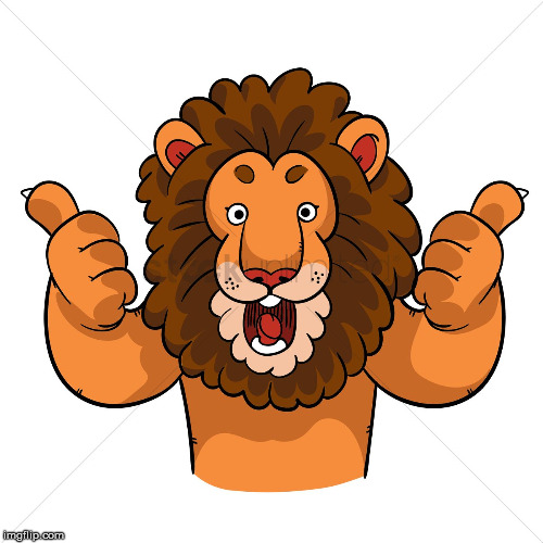 approval lion | . | image tagged in approval lion | made w/ Imgflip meme maker