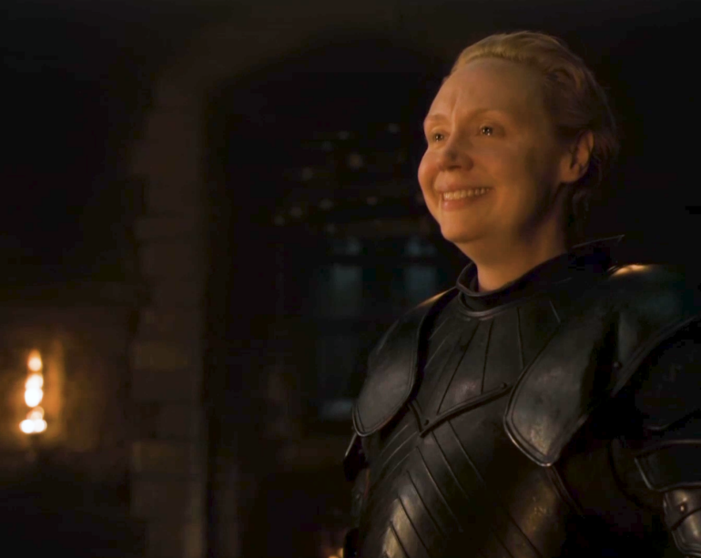Brienne of Tarth Knighted Blank Meme Template