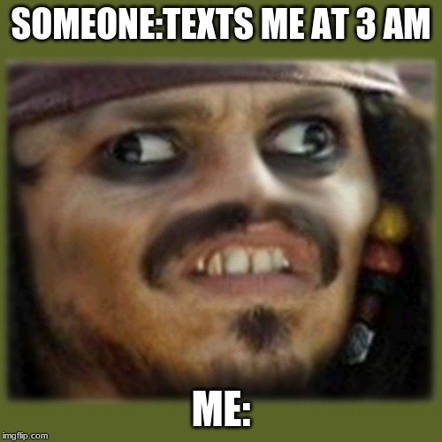 SOMEONE:TEXTS ME AT 3 AM; ME: | image tagged in funny,first world problems | made w/ Imgflip meme maker