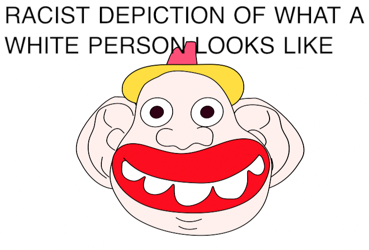 BLACK PRIVILEGE IS RACIST Blank Meme Template