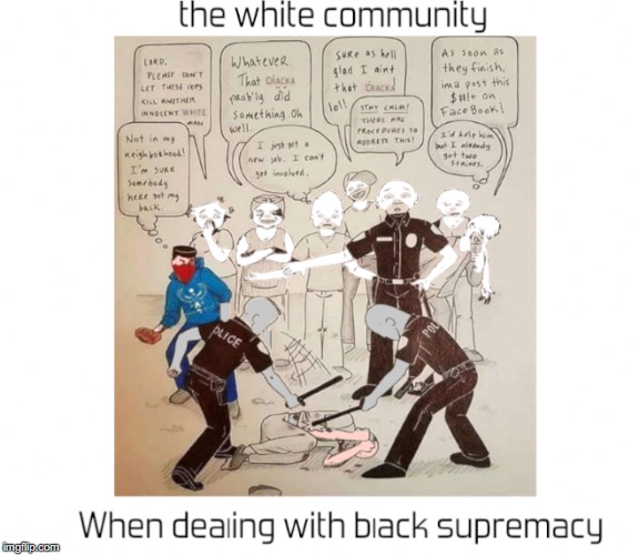 BLACK PRIVILEGE IN THE WHITE COMMUNITY | image tagged in black privilege in the white community | made w/ Imgflip meme maker