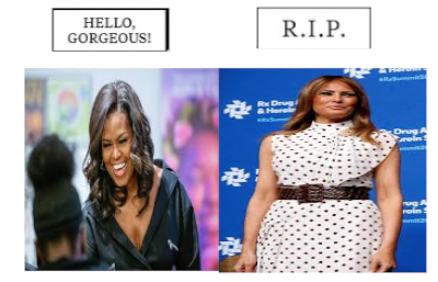 RIP AND HELLO GORGEOUS RACIST Blank Meme Template