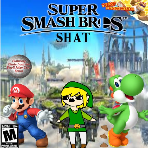 SmashBrosShat | image tagged in poop | made w/ Imgflip meme maker