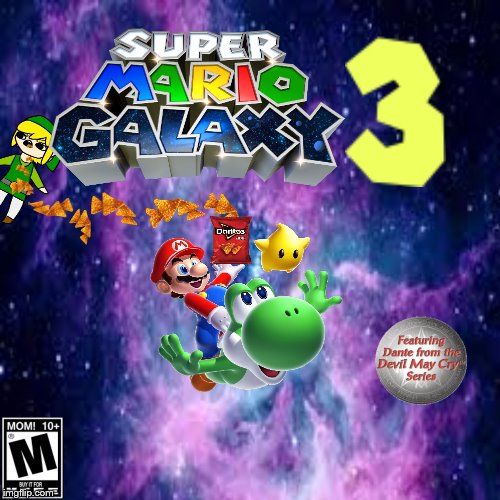 Mario Galaxy 3 | image tagged in mario galaxy leak | made w/ Imgflip meme maker