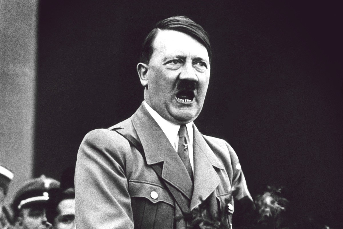 Hitler snarling Blank Meme Template