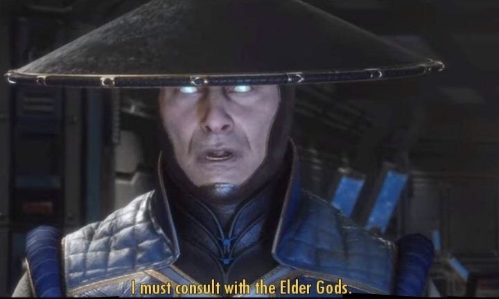 I must consult with the Elder Gods Blank Meme Template