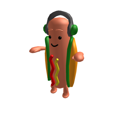 DAncing Hotdog Blank Meme Template