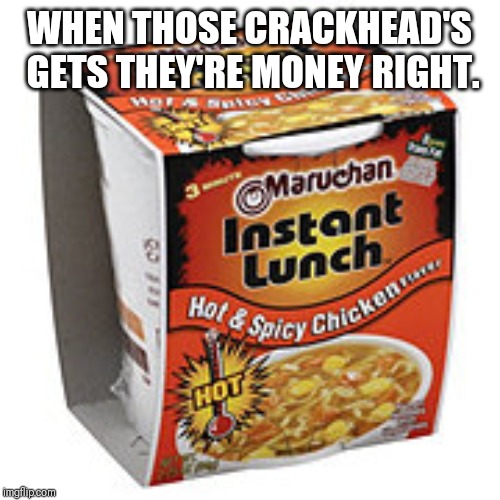 Microwave Wars | WHEN THOSE CRACKHEAD'S GETS THEY'RE MONEY RIGHT. | image tagged in comedy,food,drugs are bad | made w/ Imgflip meme maker