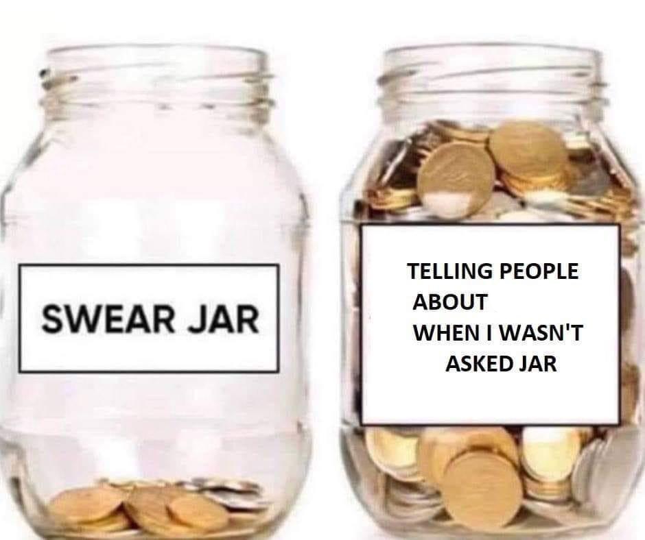High Quality Swear Jar Blank Meme Template