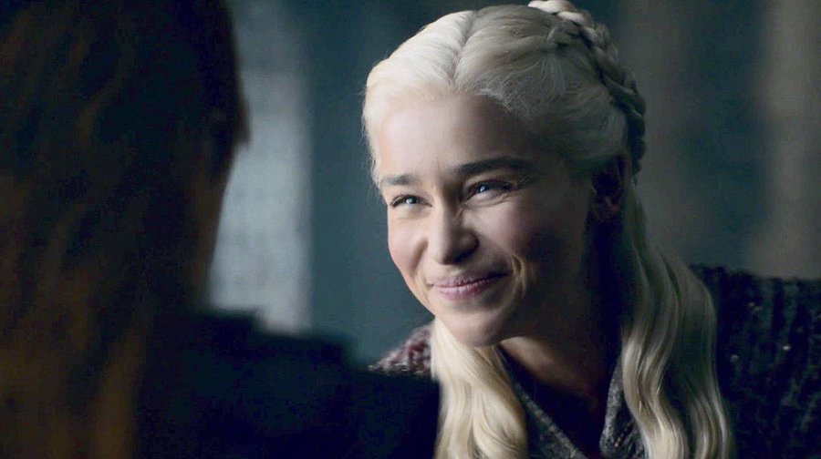 Dany smirk Blank Meme Template