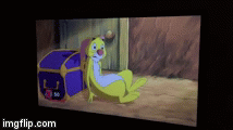Winnie the Pooh Springtime with Roo | image tagged in gifs,winnie the pooh | made w/ Imgflip video-to-gif maker