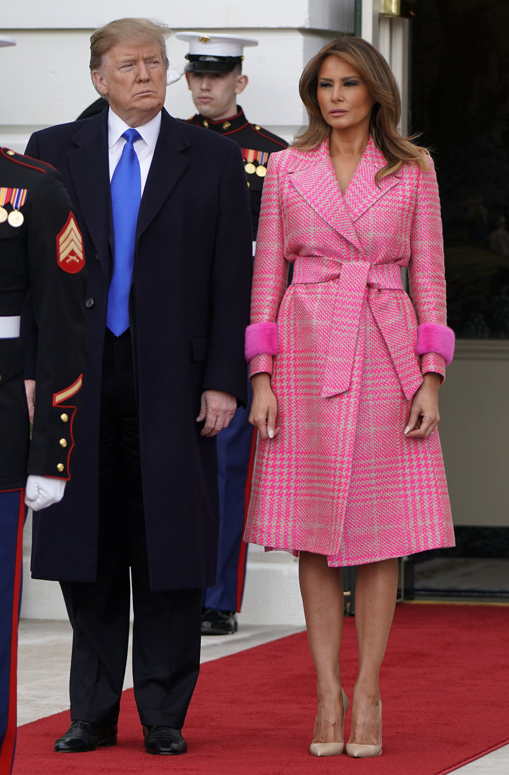 High Quality Donald Trump and First Lady Blank Meme Template