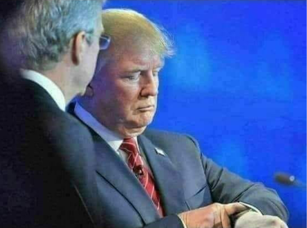 Trump time Blank Meme Template