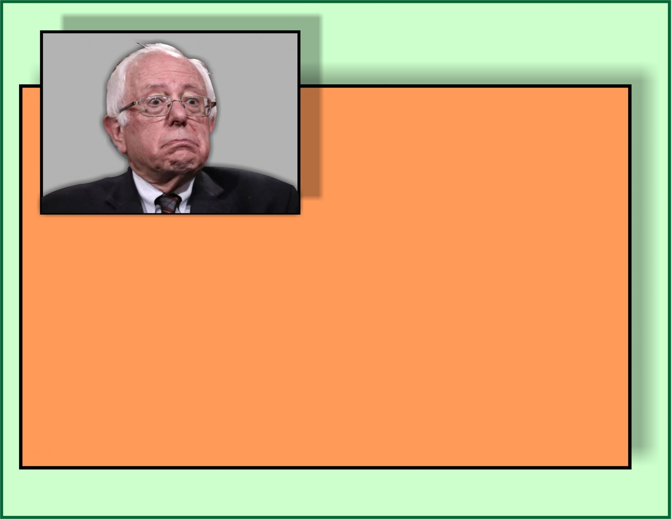 High Quality Bernie Blank Meme Template