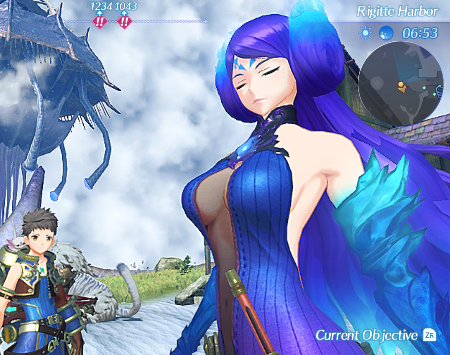 xenoblade 2 brighid Blank Meme Template