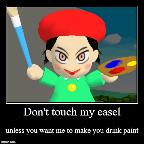 Adeleine is Displeased | image tagged in funny,demotivationals | made w/ Imgflip demotivational maker