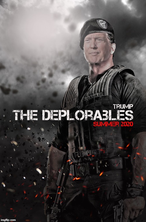 Deplorables | image tagged in donald trump,political humor,basket of deplorables,deplorable,deplorables,movie poster | made w/ Imgflip meme maker