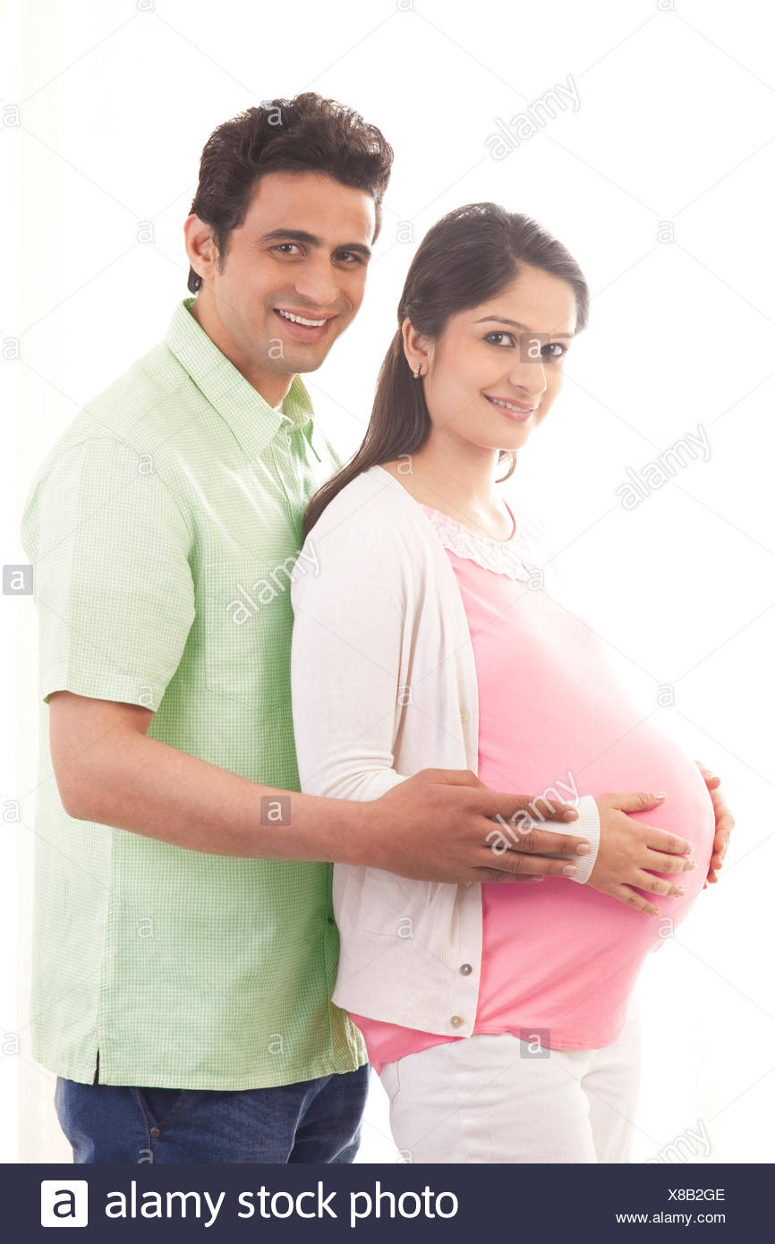 Pregnant couple Blank Meme Template