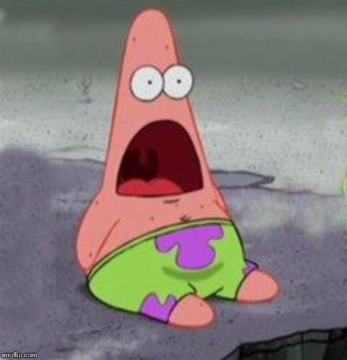wow patrick | . | image tagged in wow patrick | made w/ Imgflip meme maker
