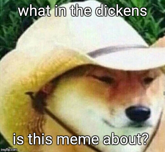 What in tarnation | what in the dickens is this meme about? | image tagged in what in tarnation | made w/ Imgflip meme maker