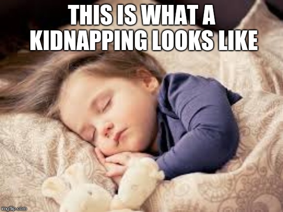 THIS IS WHAT A KIDNAPPING LOOKS LIKE | made w/ Imgflip meme maker