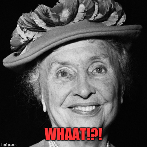 Helen Keller | WHAAT!?! | image tagged in helen keller | made w/ Imgflip meme maker