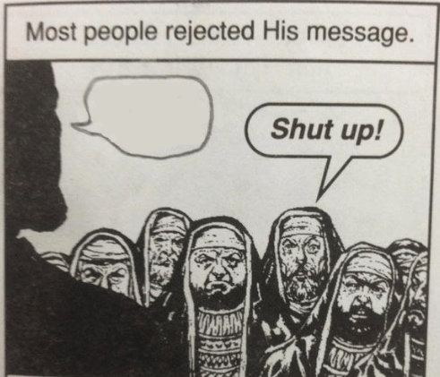 High Quality Most People Rejected His Message Blank Meme Template