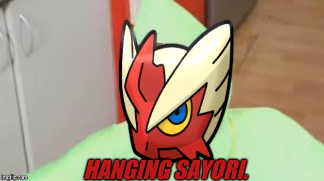 HANGING SAYORI. | made w/ Imgflip meme maker