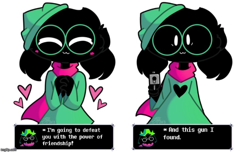 Ralsei With A Gun | image tagged in ralsei,deltarune,gun | made w/ Imgflip meme maker