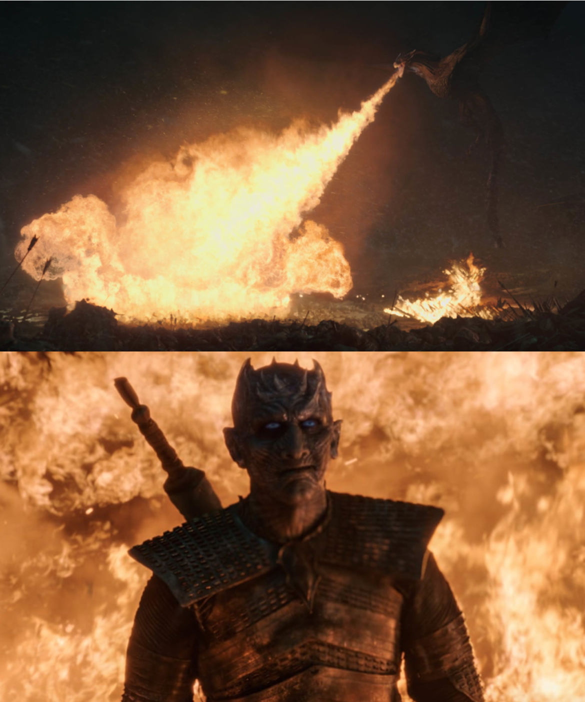 High Quality Unstoppable Night King Blank Meme Template